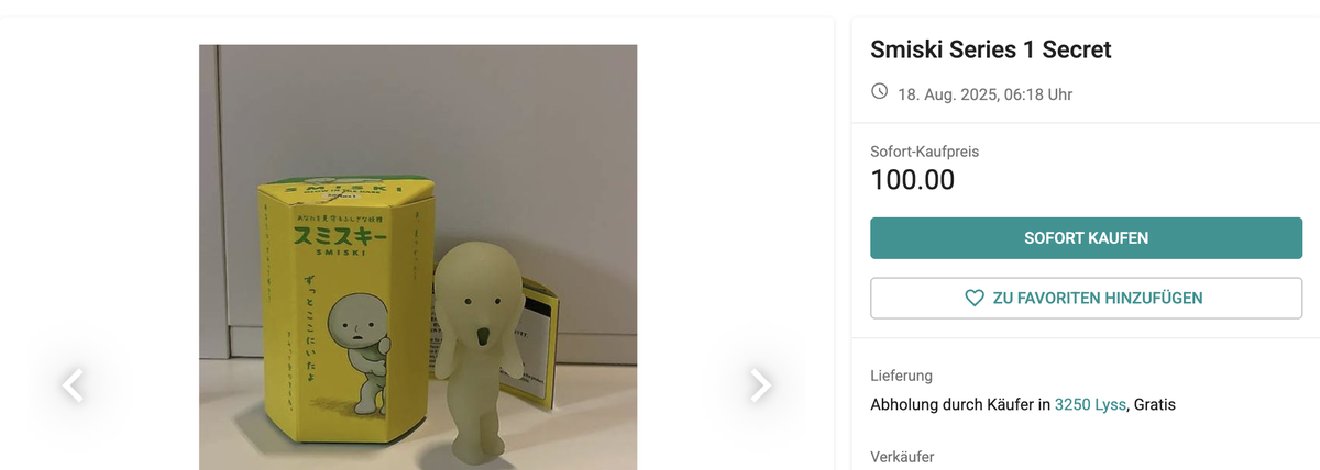 Smiski Figur