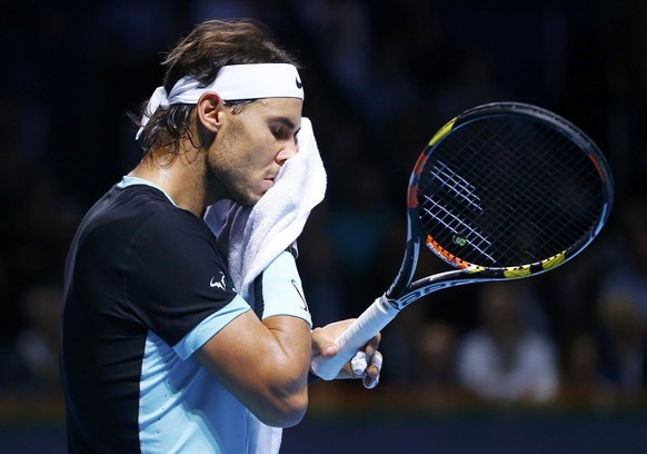 Endstation Final: Rafael Nadal kann seinen bislang erfolgreichsten Lauf an den Swiss Indoors nicht krönen.