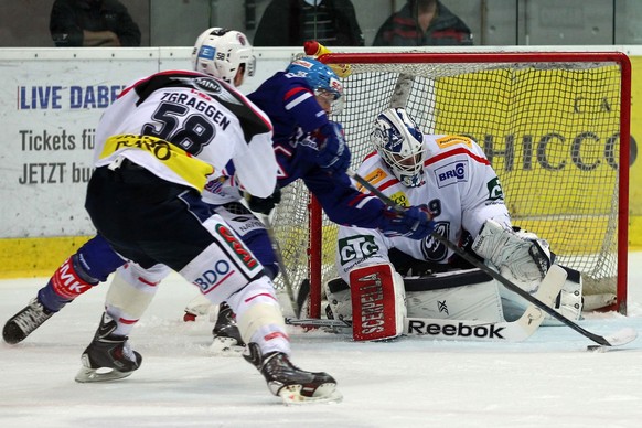 Jesse Zgraggen und Sandro Zurkirchen machten ihre Arbeit ausgezeichnet und brachten die Flyers an den Rand einer Niederlage.