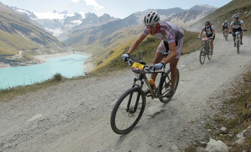 Ob zu Fuss oder auf dem Velo: Friedrich Dähler mag es extrem.