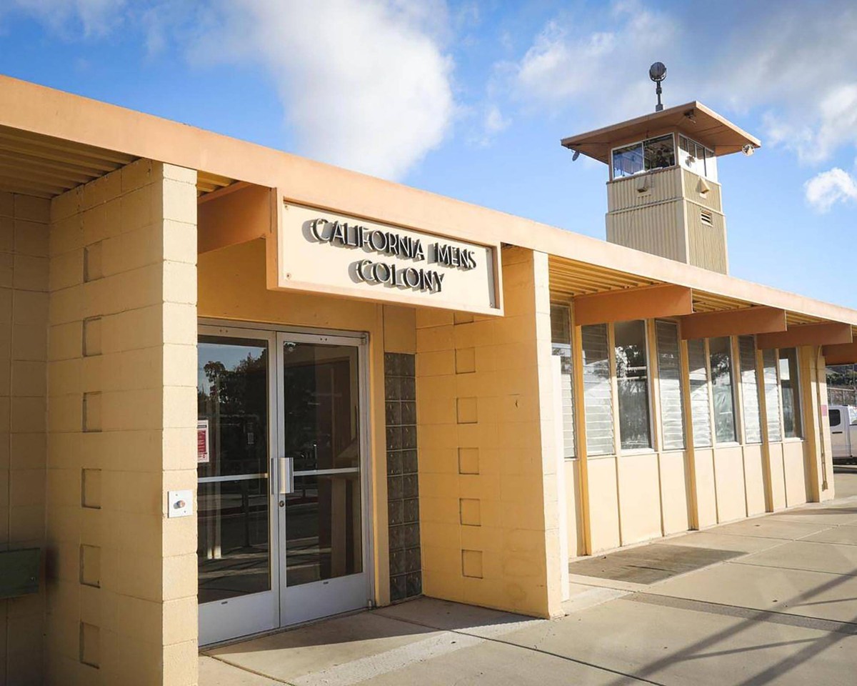 January 8, 2025: The main gate at California Men s Colony in San Luis Obispo, California, on Nov. 12, 2024. - ZUMAm67_ 20250108_zaf_m67_018 Copyright: xDavidxMiddlecampx