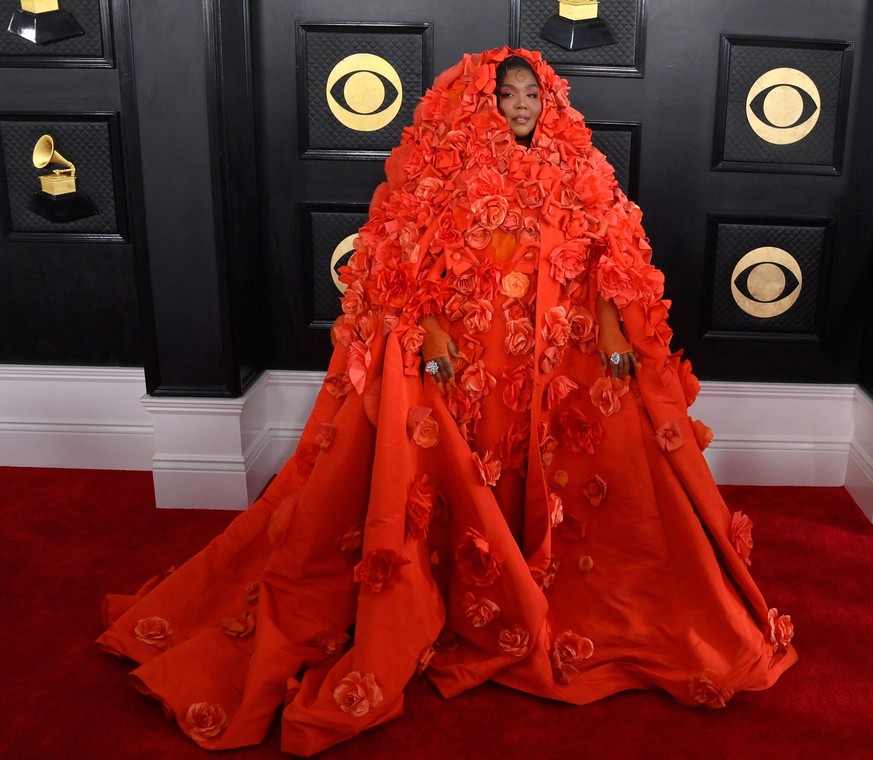 Lizzo attends the 65th annual Grammy Awards at the Crypto.com Arena in Los Angeles on Sunday, February 5, 2023. PUBLICATIONxINxGERxSUIxAUTxHUNxONLY LAP20230205563 JIMxRUYMEN