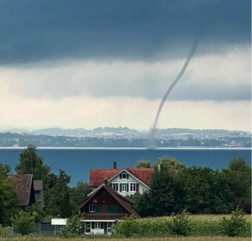 Wasserhose Bodensee