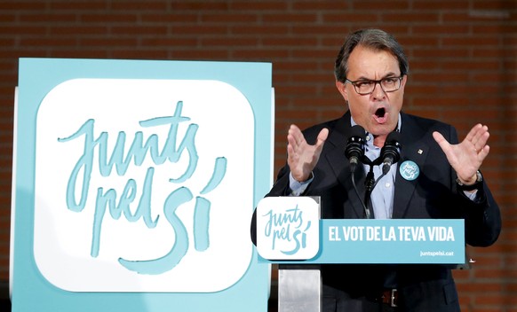 Kataloniens Regierungschef Artur Mas gibt sich kämpferisch.&nbsp;
