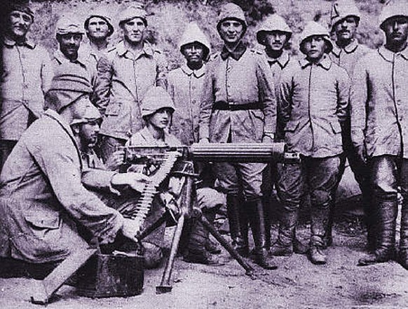 Erster Weltkrieg Türkische Soldaten Osmanisches Reich 1914