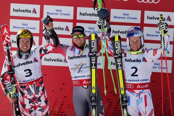 Für einmal Marcel Hirscher nicht ganz oben.&nbsp;