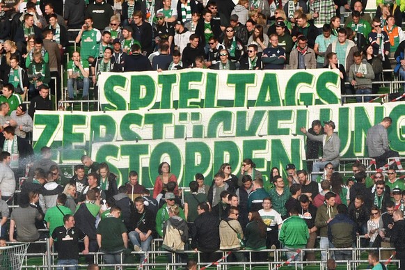 Die Fans in der Bundesliga ärgern sich bereits jetzt über die zunehmende Zerstückelung der Spieltage.