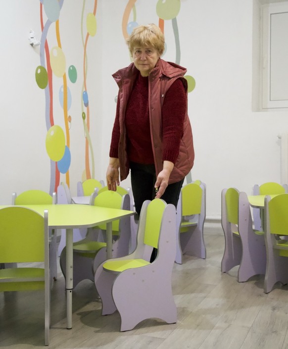 Oleksandra Borodajew ist Direktorin des Kindergartens von Dykanka /(Ukraine, Region Poltawa). Der Kindergarten von Dykanka wurde von Helvetas finanziell unterstützt, damit für den Luftschutzkeller des ...