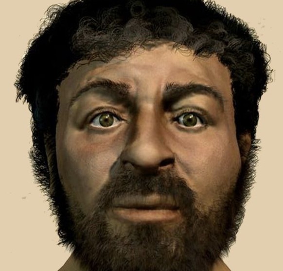 Mit einem Grabtuch ein Grab graben? Kein Problem für die katholische Kirche\nWürden den die meisten Gläubiger einen Jesus akzeptieren der so aussieht? So haben ihn Anthropologen nämlich dargestellt, r ...