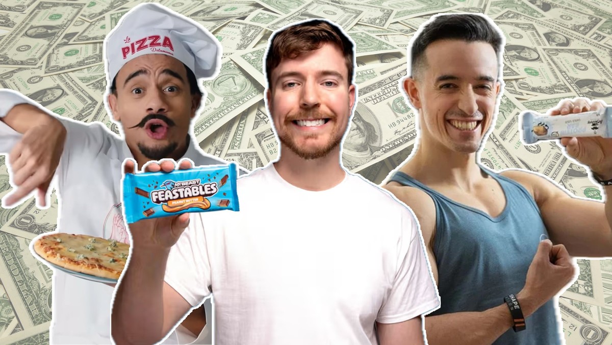 Mister V, Mr Beast ou Tibo Inshape ont lancé des produits dérivés