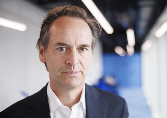 Patrick Warnking, Country Director Google Schweiz posiert fuer ein Portrait bei einem Medienevent zur Eroeffnung des Google Campus an der Europaallee, am Montag, 27. Juni 2022 in Zuerich. (KEYSTONE/Mi ...