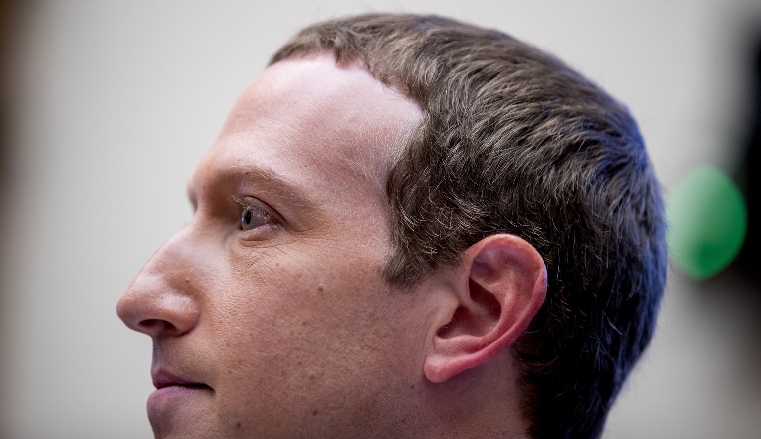 Facebook CEO Mark Zuckerberg appears before a House Financial Services Committee hearing on Capitol Hill in Washington, Wednesday, Oct. 23, 2019, on Facebook&#039;s impact on the financial services an ...