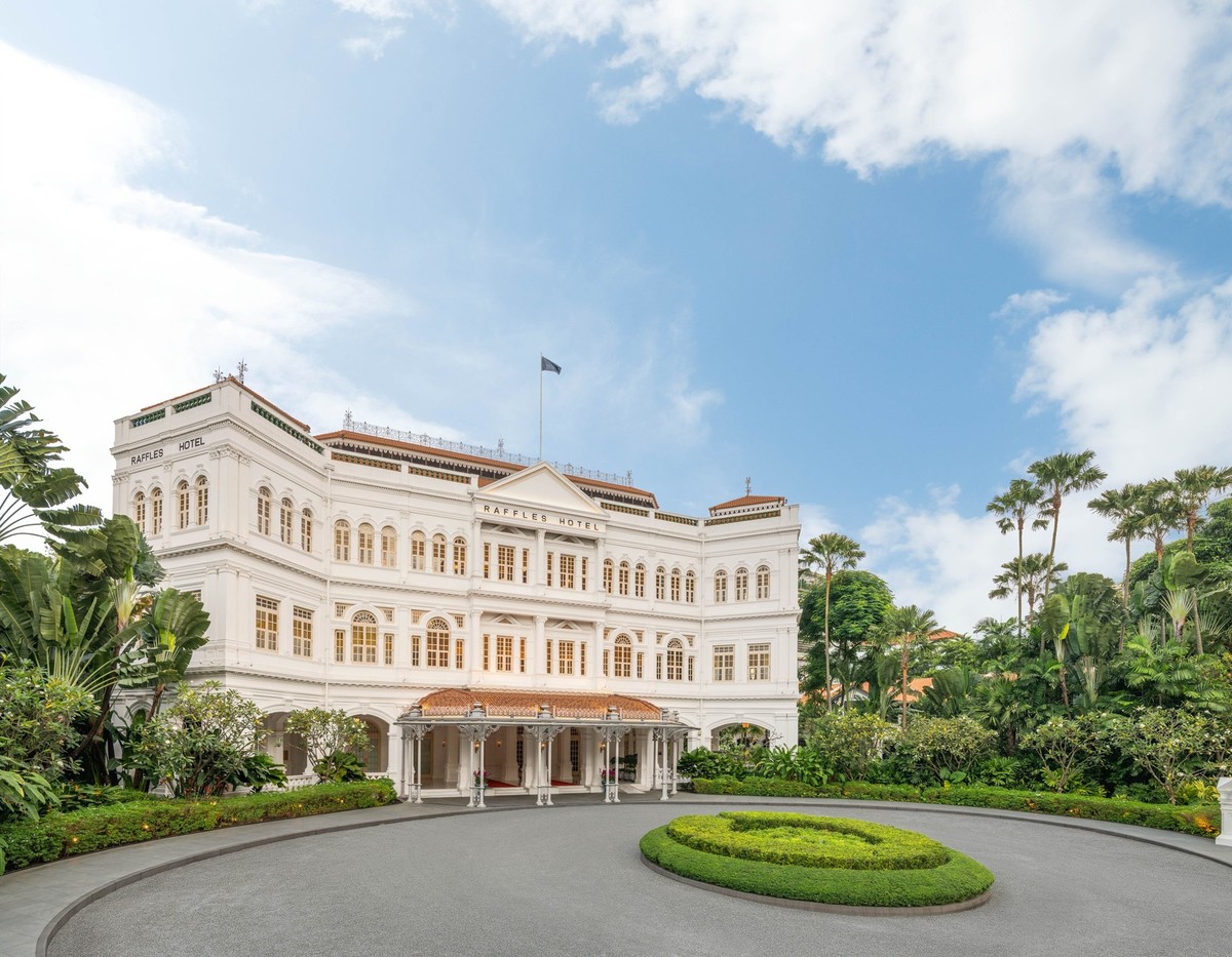 Le Raffles à Singapour fait partie des 50 meilleurs hôtels du monde
