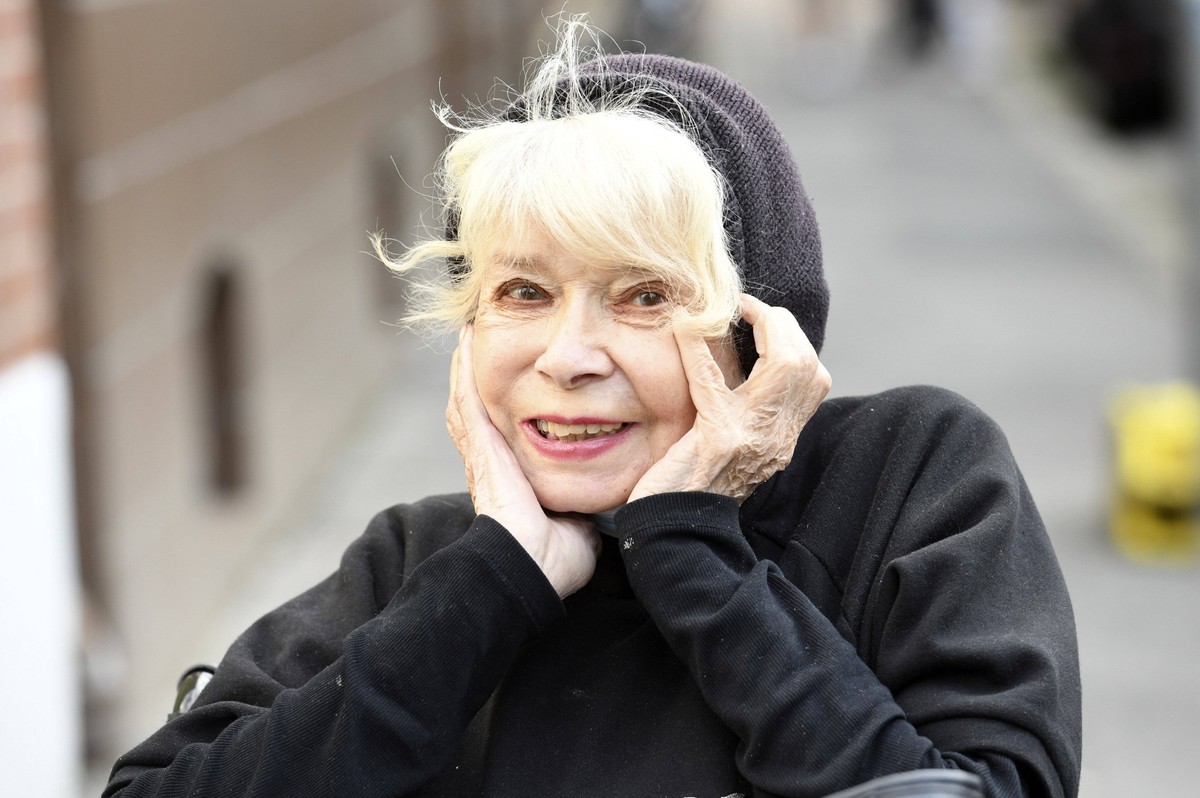 Ingrid Steeger bei der Er