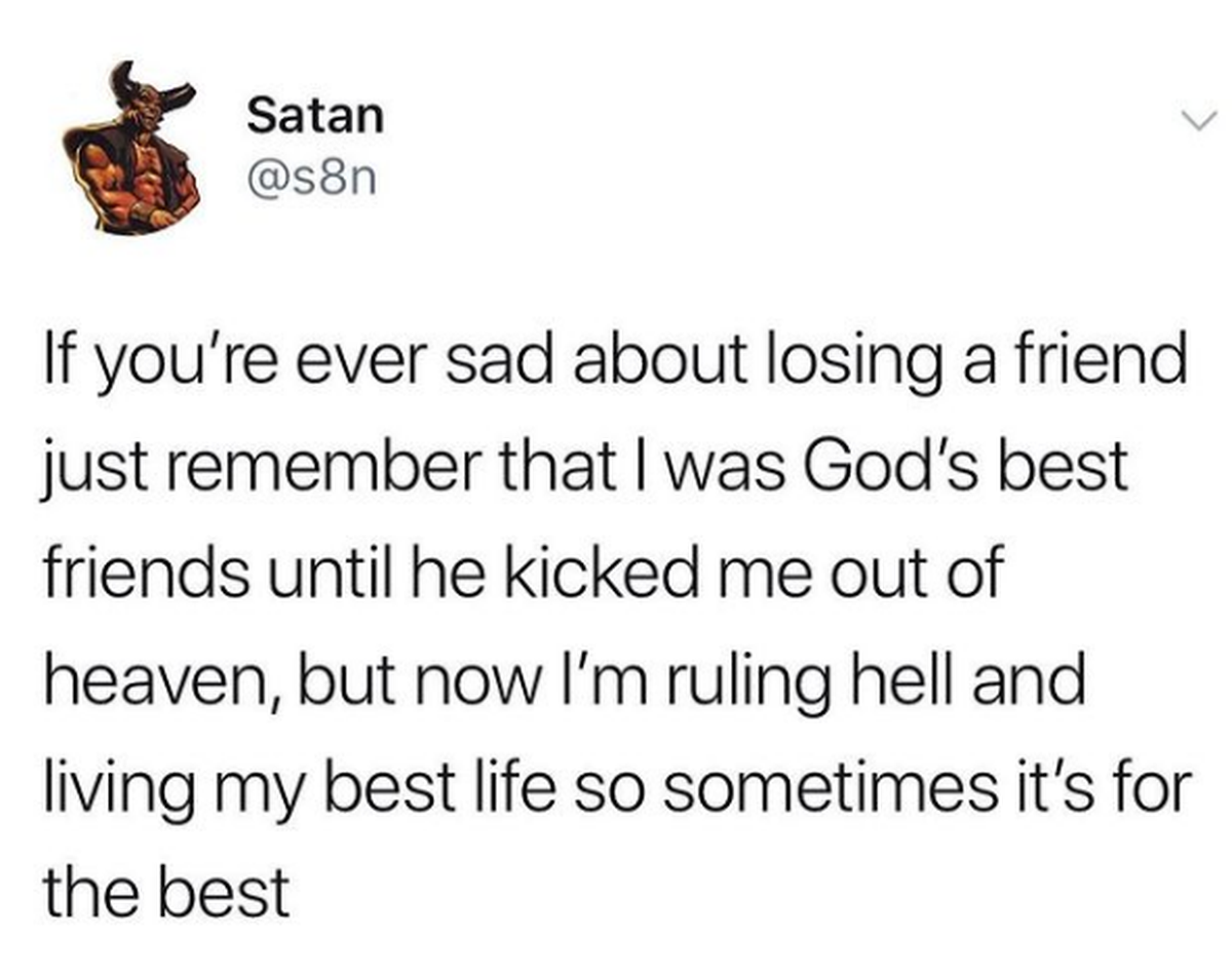 Satan ist netter als du denkst (zumindest gemäss seinen Social-Media-Profilen)