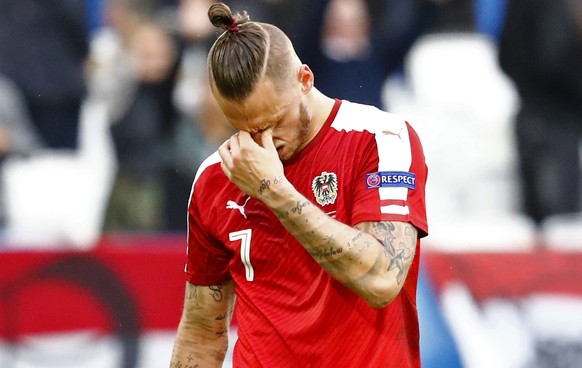 Die Verkörperung der österreichsichen Enttäuschung: Marko Arnautovic