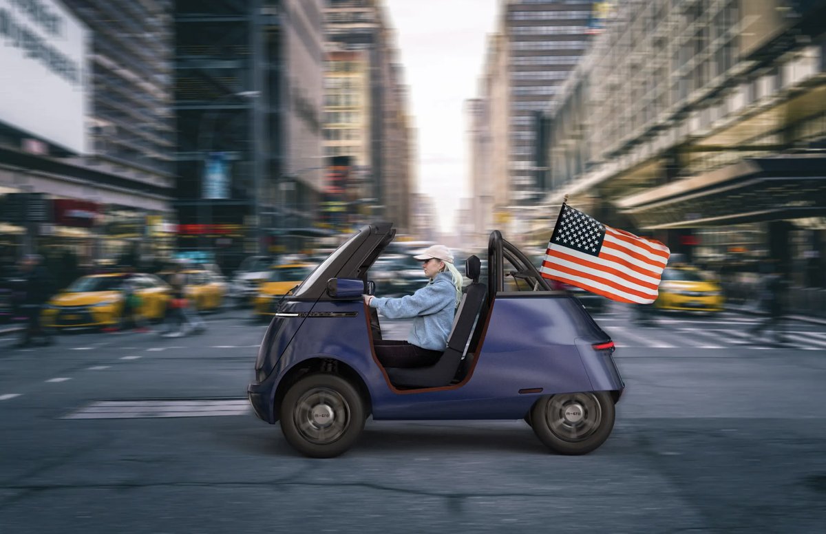 Microlino lance un «anti-pick-up» pour les Américains