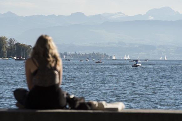 Der Zürisee erwärmt sich schnellere als die Nordsee.