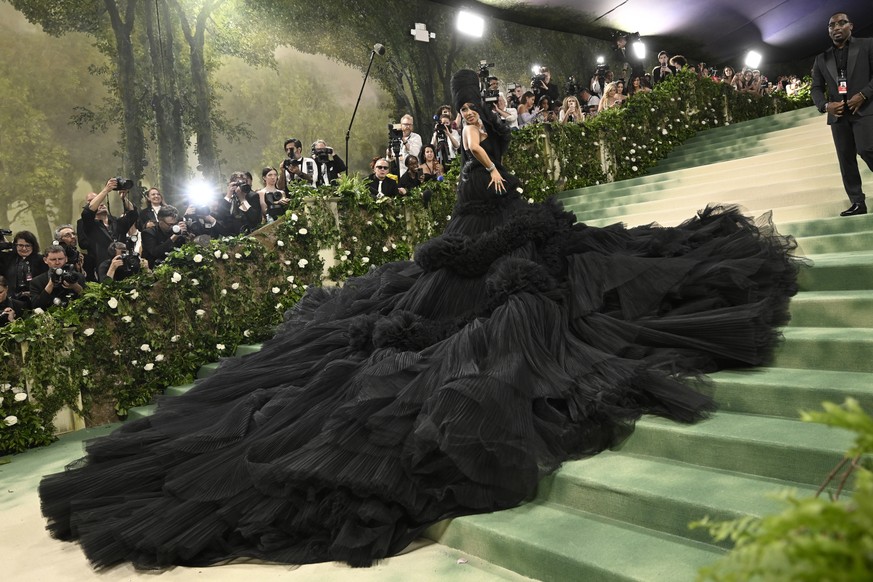 Cardi B attends The Metropolitan Museum of Art&#039;s Costume Institute benefit gala celebrating the opening of the &quot;Sleeping Beauties: Reawakening Fashion&quot; exhibition on Monday, May 6, 2024 ...