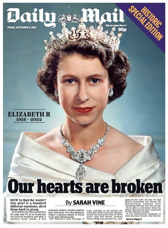 Die Queen ist tot. Die Presseschau.