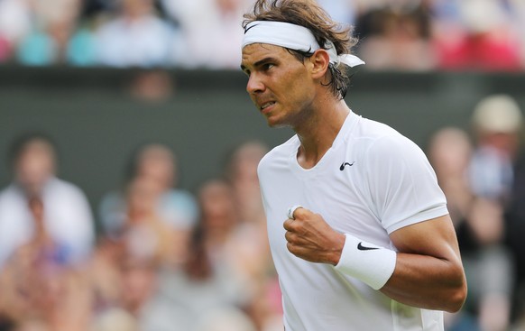 Rafael Nadal beisst sich durch.