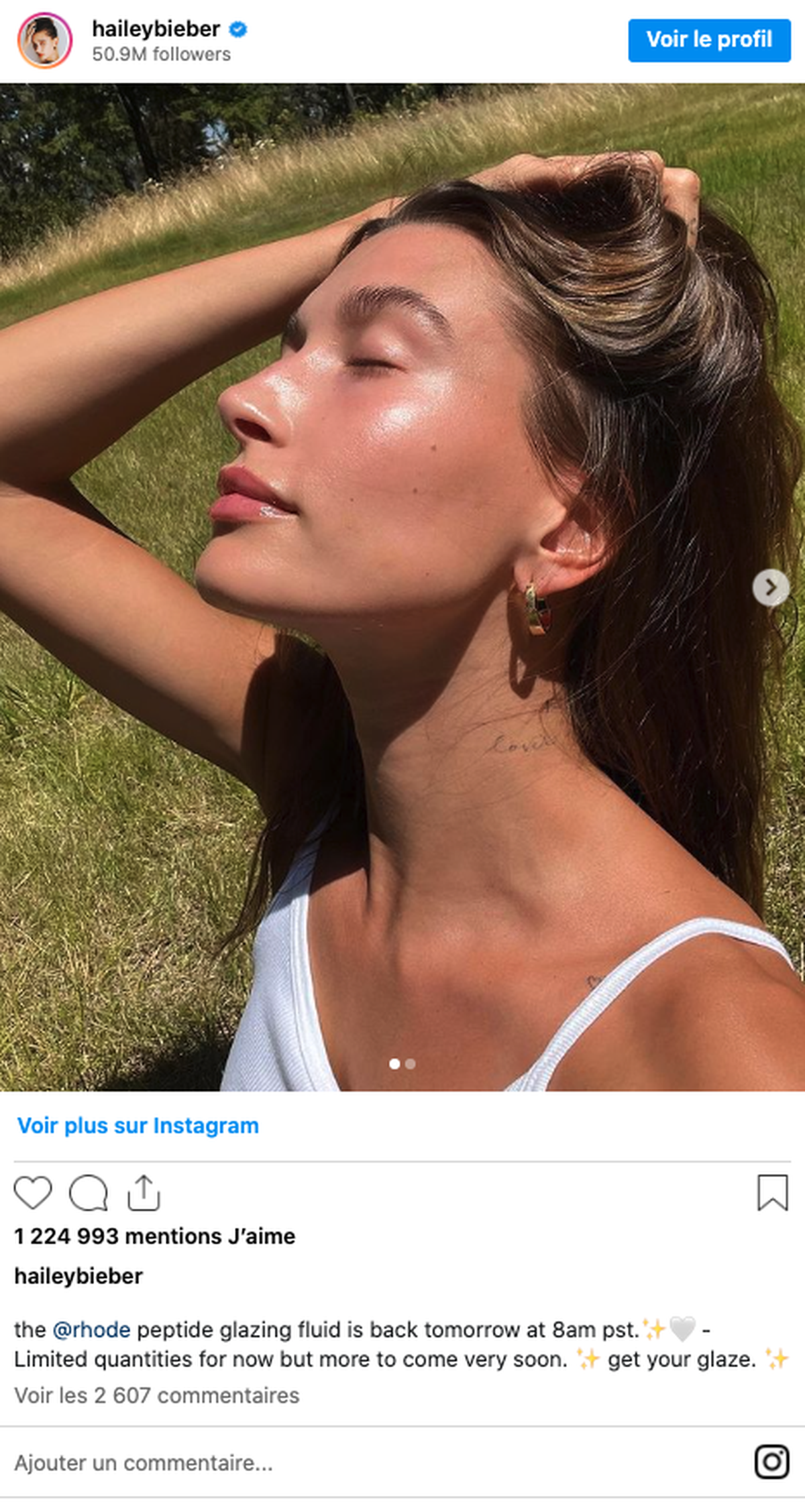 Hailey Bieber