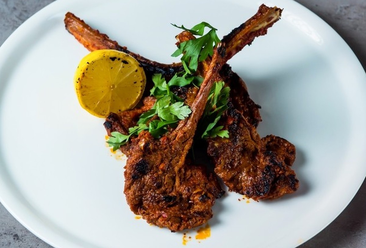 indian joghurt marinade lamb chops tandoori curry lamm essen food kochen indien