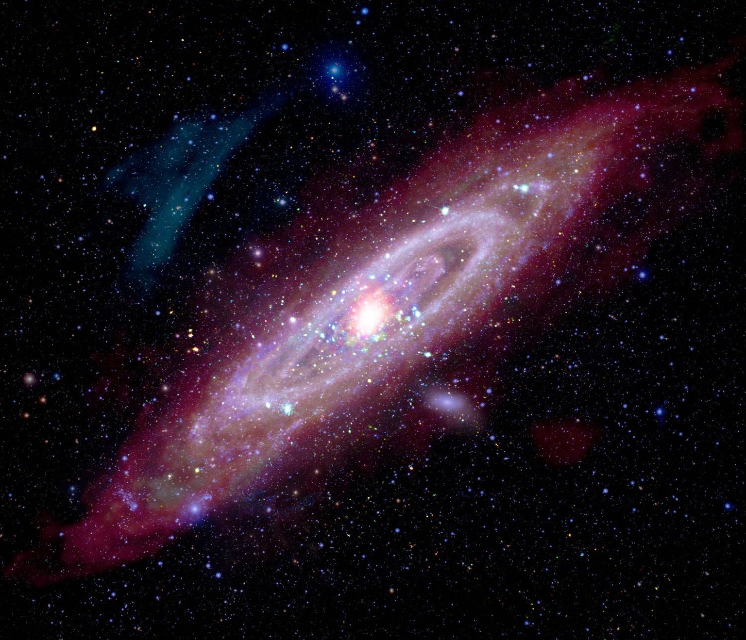 Sparkling Andromeda
The Andromeda galaxy, also known as Messier 31 (M31), is a glittering beacon in this image released on June 25, 2025, in tribute to the groundbreaking legacy of astronomer Dr. Vera ...