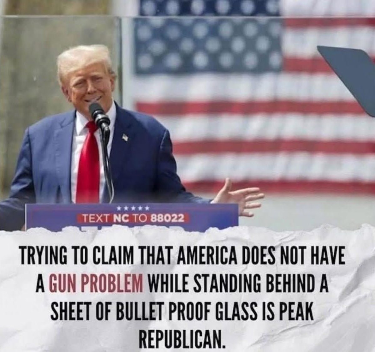 Trump Meme zu Charlie Kirk