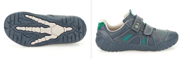 Sophias Wunsch-Schuh aus der Linie&nbsp;«BOYS STOMPOSAURUS»&nbsp;der Marke «Clarks».&nbsp;