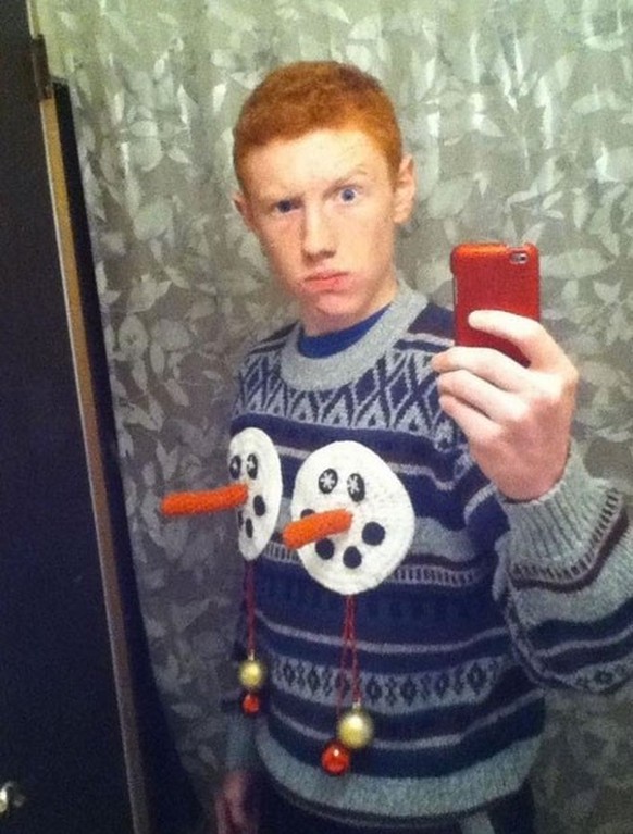 Wrong winter sweater