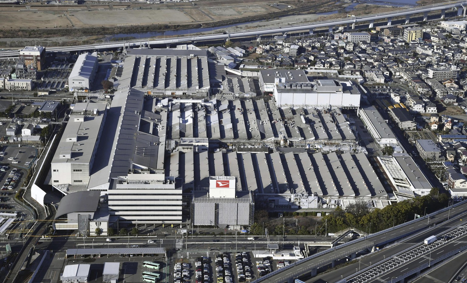 A factory of Daihatsu Motor Co.  will be on display Tuesday, December, at the company's headquarters in Ikeda, Osaka Prefecture, western Japan.  August 26, 2023. Toyota Motor Corp.  subsidiary Daihatsu has shut down production lines in a...