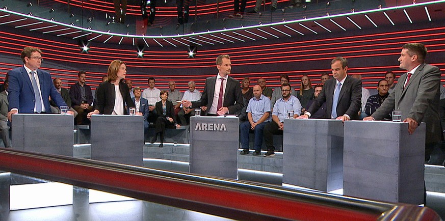Wer wird Bundesrat? Elefantenrunde debattiert in der «Arena» – und designiert Verlierer