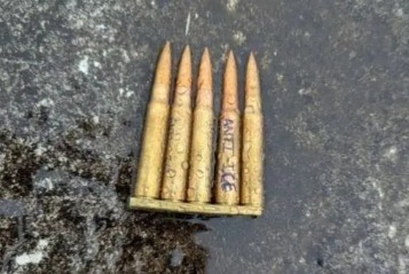 Das FBI teilte Bilder der verwendeten Munition.