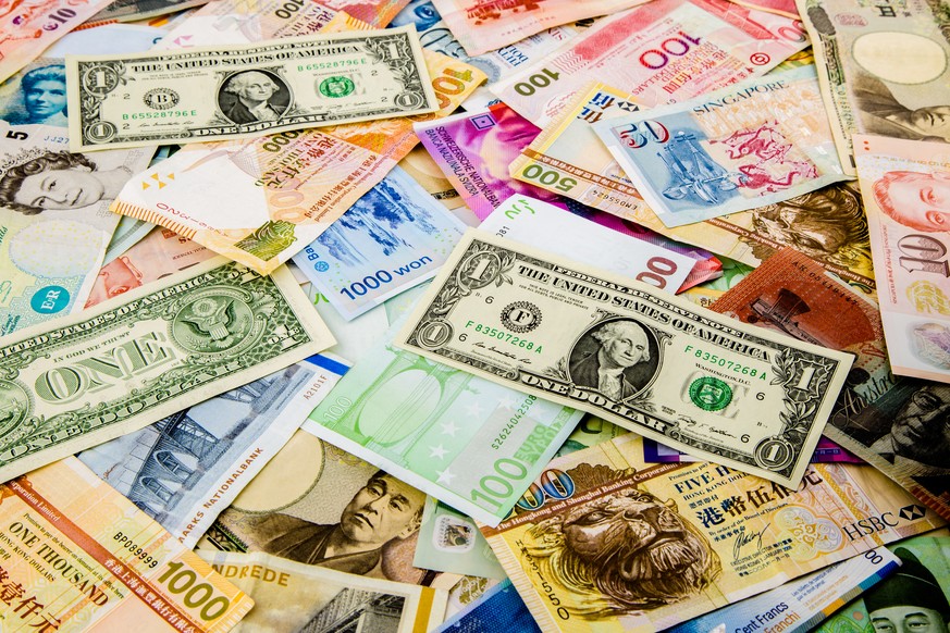 Geld gibt es zuhauf und in den verschiedensten Währungen.
