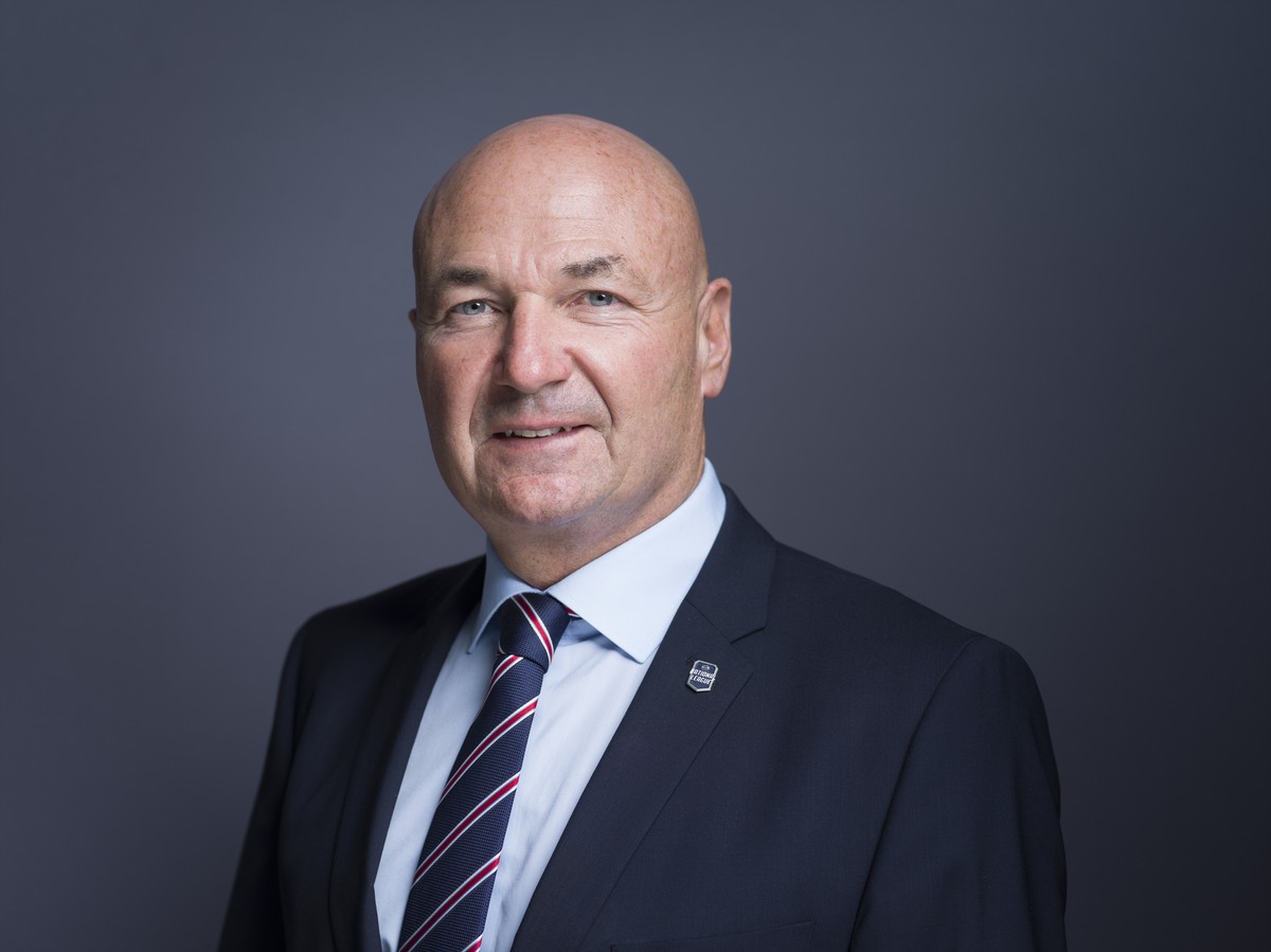 AVIS - ZU DENIS VAUCHER, DIRECTOR NATIONAL LEAGUE DER SWISS ICE HOCKEY FEDERATION, SIHF, STELLEN WIR IHNEN FOLGENDES NEUES PORTRAIT ZUR VERFUEGUNG. WEITERE BILDER FINDEN SIE AUF visual.keystone-sda.ch ...