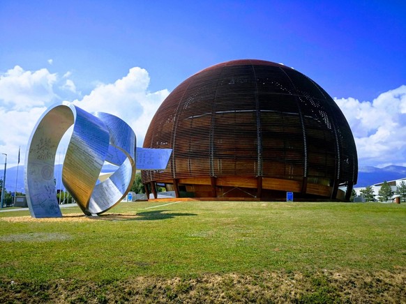 Das Besucherzentrum am CERN in Genf.