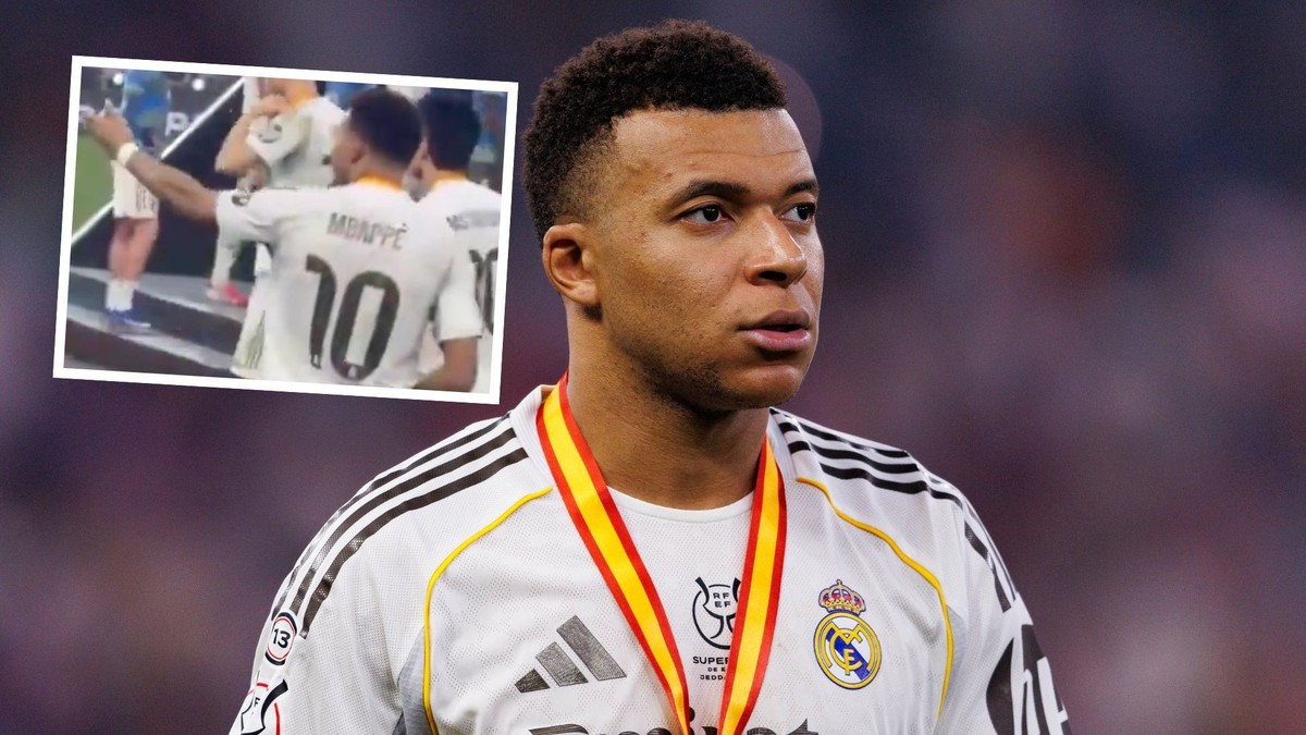 Kylian Mbappé était remonté après la défaite du Real Madrid en finale de Supercoupe d'Espagne.