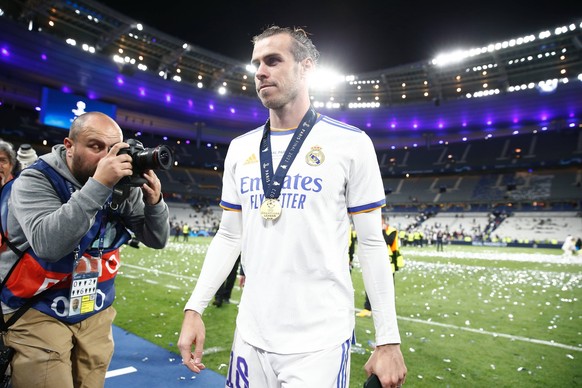 Gareth Bale Real, MAY 28, 2022 - Football / Soccer : UEFA Champions League Final match between Liverpool FC 0-1 Real Madrid CF at Stade de France in Saint-Denis, France. Noxthirdxpartyxsales PUBLICATI ...