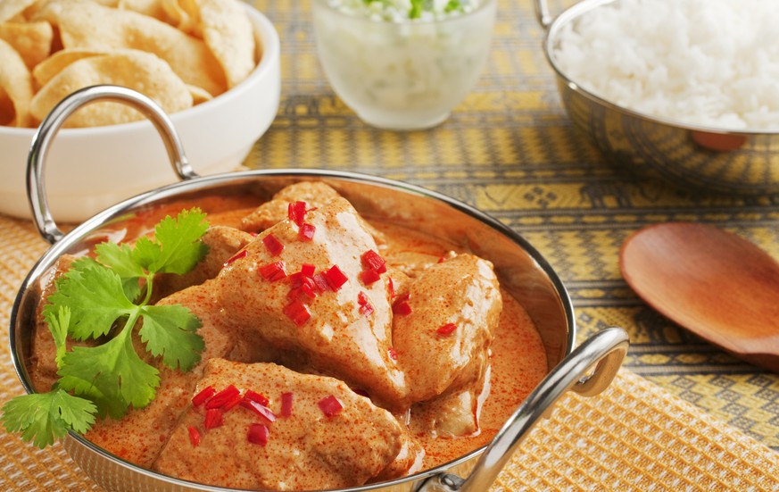 butter chicken curry indien grossbritannien fusion food