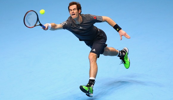 Andy Murray kämpfte gegen Raonic um jeden Ball.