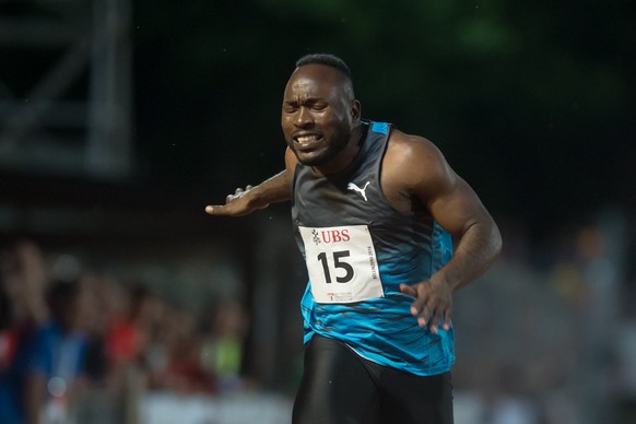 Alex Wilson steht über 100 m im Halbfinale.