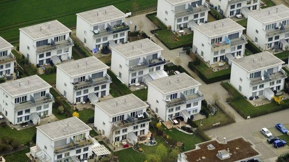 Wohnen im Einfamilienhaus ist in der Schweiz ein seltenes Privileg: 22,6 Prozent der Schweizer Wohnbev