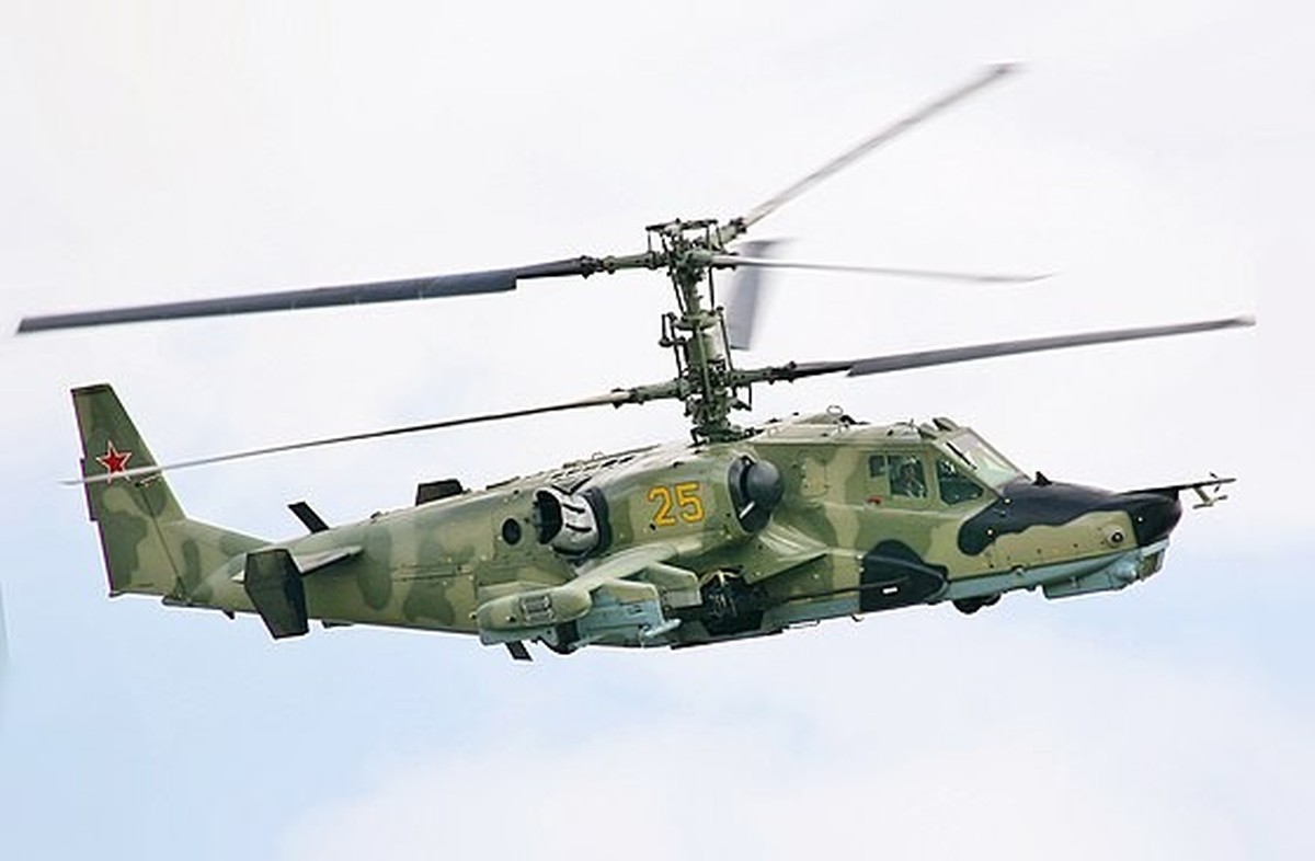 L'hélicoptère de combat Ka-52M - surnommé «L'Alligator»