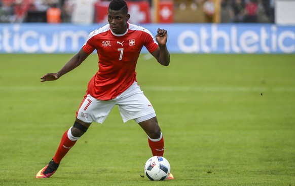 DER Youngster im Schweizer Team: Breel Embolo.