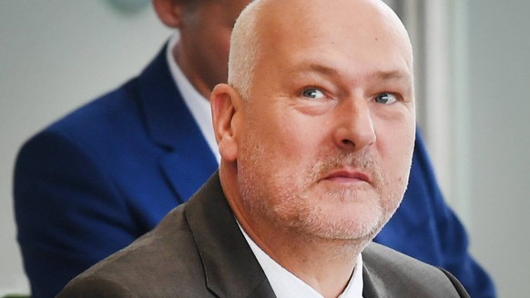 GER Sachsen Dresden Saechsischer Landtag - Mitglieder der einzelnen Fraktionen MdL - 1. konstituierende Sitzung - AfD - hier Joerg Dornau 01.10.19 011019 GER Sachsen Dresden Saxony State Parliament Me ...