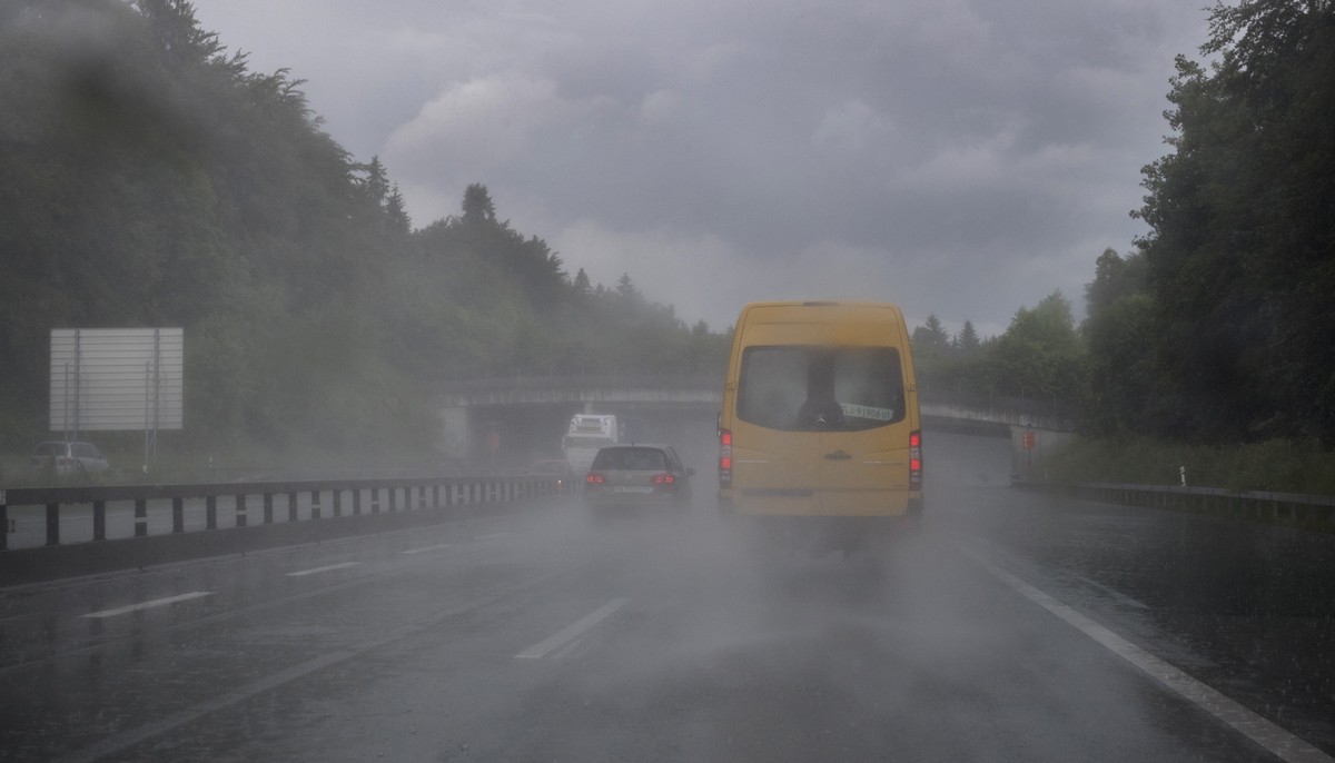 Meteorologen sagen schwere Unwetter voraus.