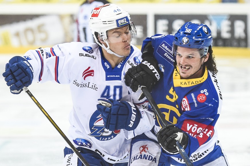 Die Qualifikation ist durch: Für Jan Neuenschwander (ZSC) und Dino Wieser (HCD) geht es jetzt in den Playoffs so richtig los.&nbsp;