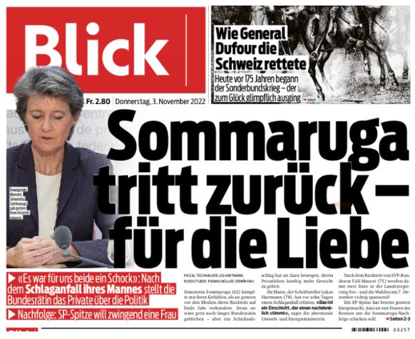 Sommaruga-Rücktritt