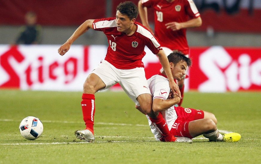 Die Österreicher (Zlatko Junuzovic) taten sich gegen Malta erstaunlich schwer.